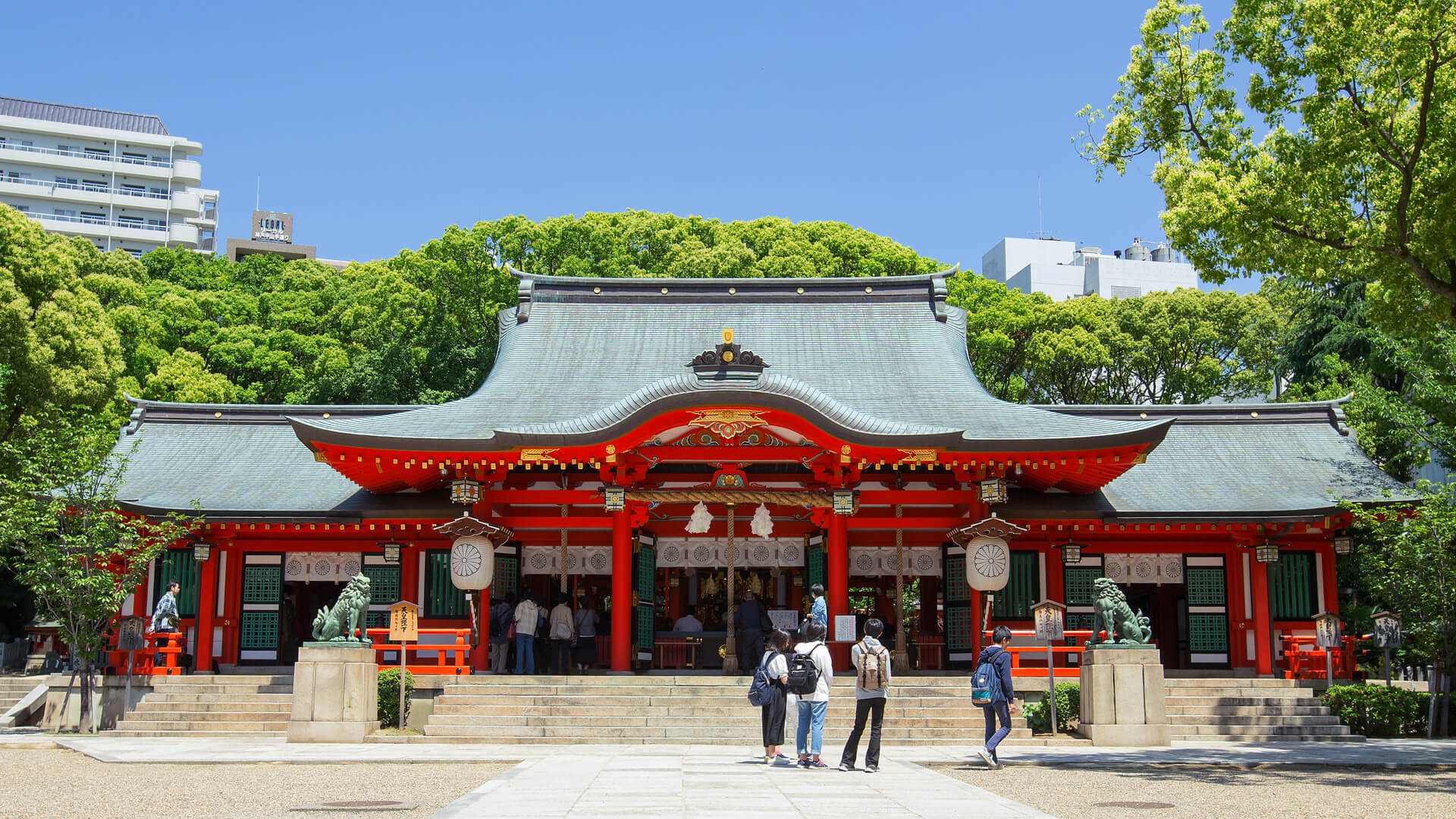 神戸三ノ宮おすすめのデートスポット生田神社